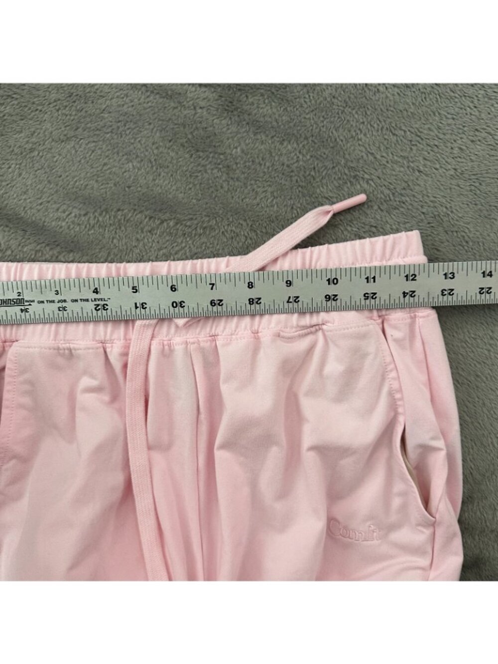 Comfrt Pink All Day Jersey Set Pink SMALL Lightweight Stretchy Joggers Hoodie - Picture 7 of 9